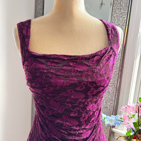 Free People vampy bodycon sheer midi dress - Picture 4 of 6